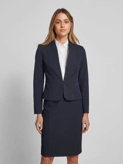 Christian Berg Woman Selection Regular Fit Blazer mit Schalkragen Marine 4