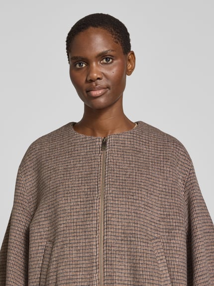 OPUS Blouson Hessina mit Reißverschluss Mittelbraun 3