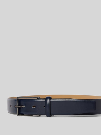 LLOYD Men's Belts Gürtel aus beschichtetem Leder Marine 2