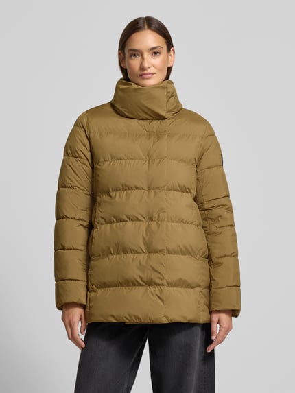 ECOALF Kurtka puchowa ze stójką model 'MOORE' Camel 4