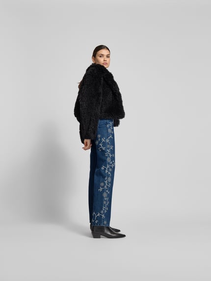 Kenzo Jeansy z 5 kieszeniami Jeansowy niebieski 1