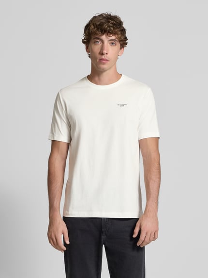 Marc O'Polo DENIM Regular fit T-shirt van puur katoen Wit - 4