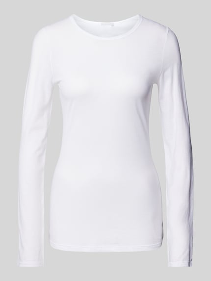 HANRO Longsleeve met ronde hals Wit - 1