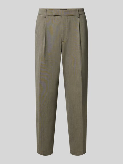 Straight Fit Hose mit Viskose-Anteil Modell 'Salto' Shop The Look MANNEQUINE
