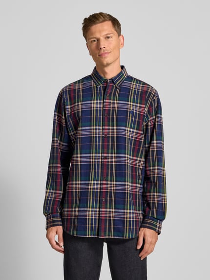 Polo Ralph Lauren Custom Fit Freizeithemd mit Button-Down-Kragen Marine 4