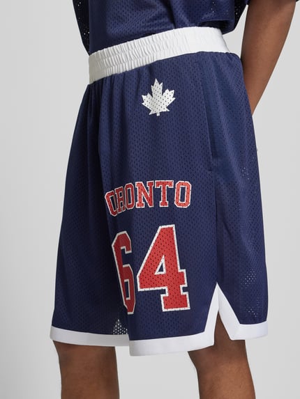 Dsquared2 Sweatshorts met elastische band Marineblauw - 3