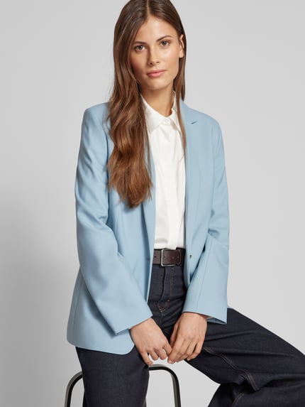 Calvin Klein Womenswear Żakiet z kieszeniami z wypustką Morski 3
