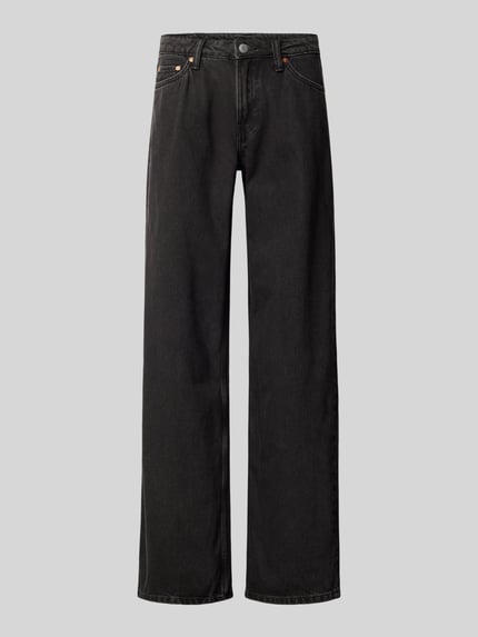 Low Waist Jeans mit 5-Pocket-Design Shop The Look MANNEQUINE