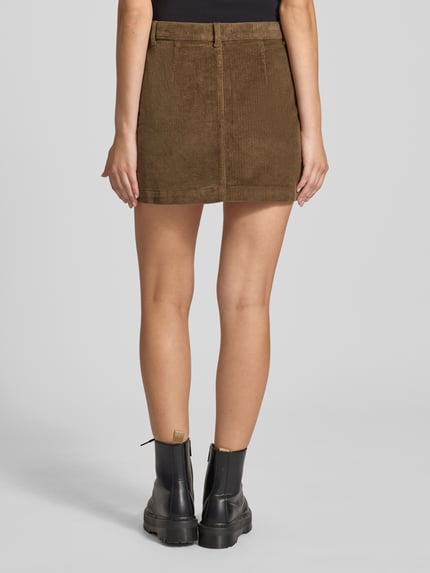 ONLY Corduroy minirok van katoenmix, model 'AMAZING GLOBAL' Zand - 5