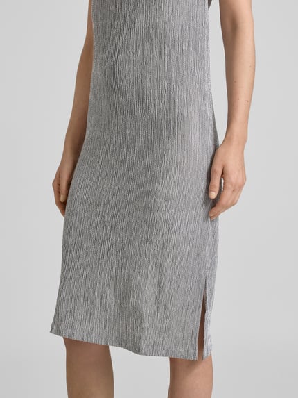 Tom Tailor Midi-jurk in kreuklook BLACK - 3