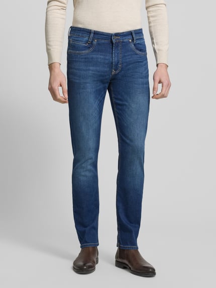 MAC Regular Fit Jeans mit Eingrifftaschen Modell 'ARNE PIPE' Jeansblau 4