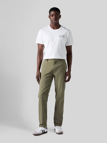 Levi's® Chinosy o kroju regular fit z czystej bawełny Oliwkowy 3