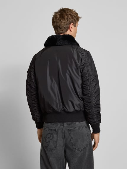 Alpha Industries Kurtka z zamkiem błyskawicznym model ‘INJECTOR’ Antracytowy 5