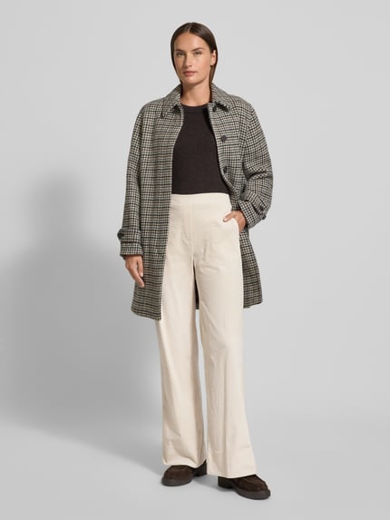 OPUS Cordhose mit Gesäßtasche Modell 'Mileni cargo' Ecru 1
