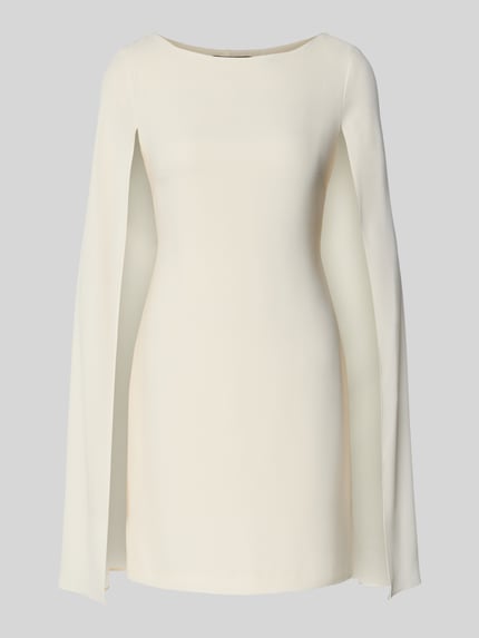 Lauren Ralph Lauren Cocktailkleid mit Rundhalsausschnitt Modell 'PETRA' Offwhite 2