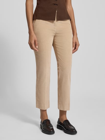 Weekend Max Mara High Waist Cordhose Modell 'MARRUCA' Beige 4