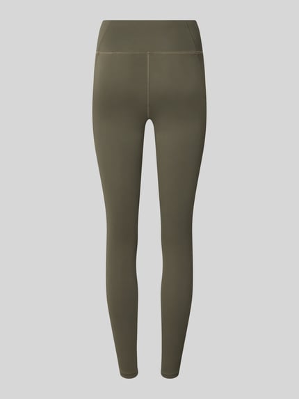 Produktfoto, Leggings mit Stretch-Anteil Modell 'CORE' von ASICS TIGER, elastyczna mieszanka materiałów, krój skinny fit, elastyczny pas, nadruk z logo