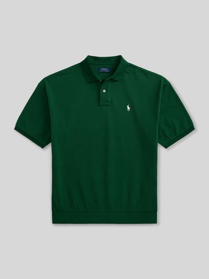 Polo Ralph Lauren Koszulka polo z czystej bawełny o kroju loose fit Zielony 2