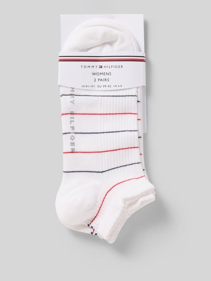 Tommy Hilfiger Socken aus Baumwoll-Mix im 2er-Pack Weiss 3