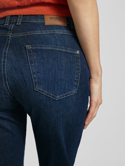 ANGELS Jeansy o kroju regular fit w stylu 5 kieszeni model 'LARA' Ciemnoniebieski 3