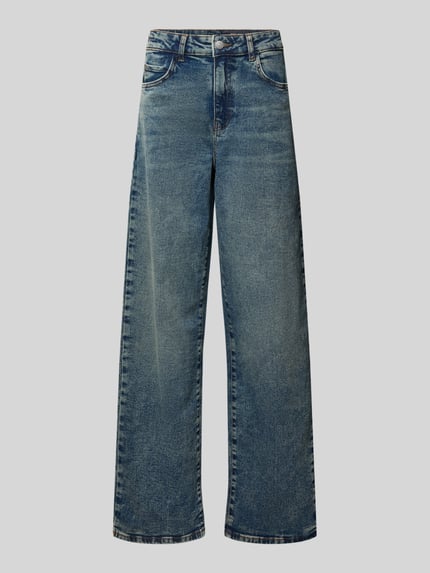 NOISY MAY® Baggy Fit Jeans im 5-Pocket-Design Modell 'JOSIE' Jeansblau 2