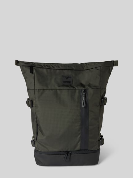 Strellson Rucksack mit Strukturmuster Modell 'sebastian' Khaki 2