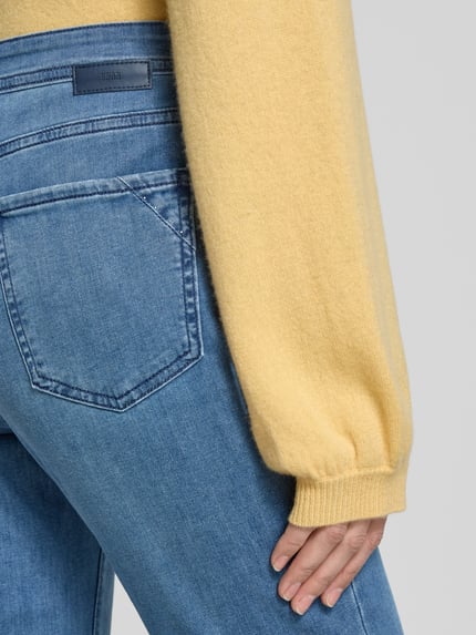 Brax Jeans in 5-pocketmodel, model 'Mary' Bleu - 3