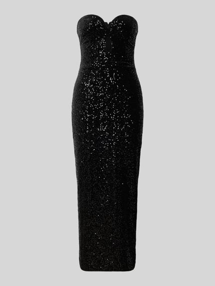 Forever New Sukienka z odkrytymi rękawami i cekinami model ‘Tori Teardrop’ BLACK 2