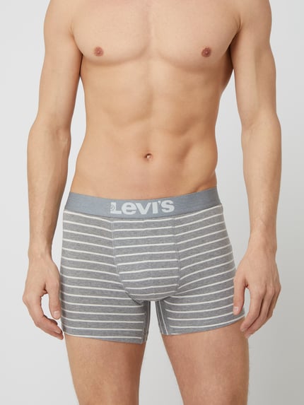 Levi's® Trunks mit Stretch-Anteil im 2er-Pack Mittelgrau 3