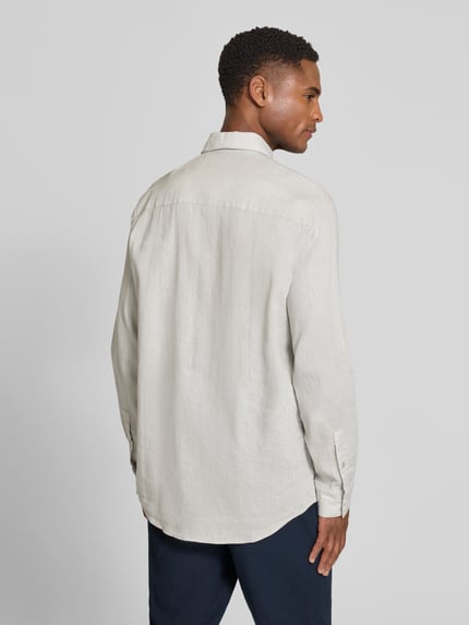 DRYKORN Slim Fit Freizeithemd aus Leinen-Baumwoll-Mix Modell 'RAMIS' Mint 5