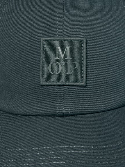 Marc O'Polo Baseballpet van puur katoen Olijfgroen - 2