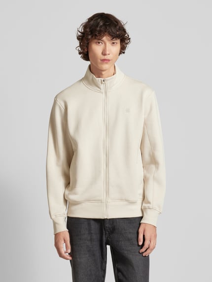 G-Star RAW Sweatjack met opstaande kraag Offwhite - 4