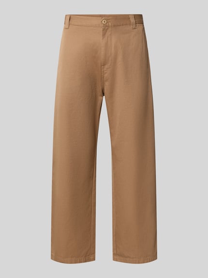 relaxed fit stoffen broek met wol model 'Brady' Shop The Look MANNEQUINE