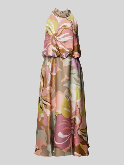 V by Vera Mont Cocktailkleid mit Allover-Print Rosa 2