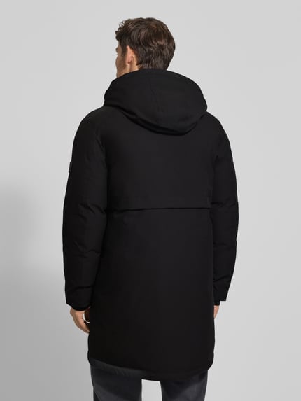 Antony Morato Regular Fit Parkamantel mit Kapuze Black 5