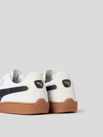 PUMA Sneakersy z detalem z logo Biały 3