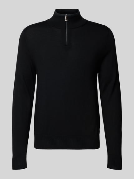 Paul Smith Strickpullover mit gerippten Abschlüssen Black 2