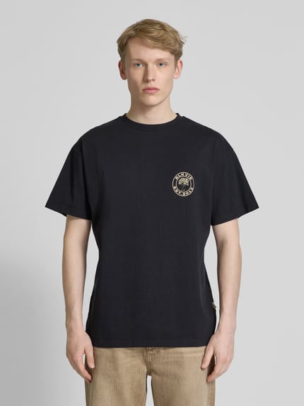 BLKVIS T-Shirt mit Logo-Print Modell 'SOURCE' Black 4