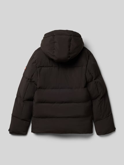 killtec Steppjacke mit Label-Print Black 3