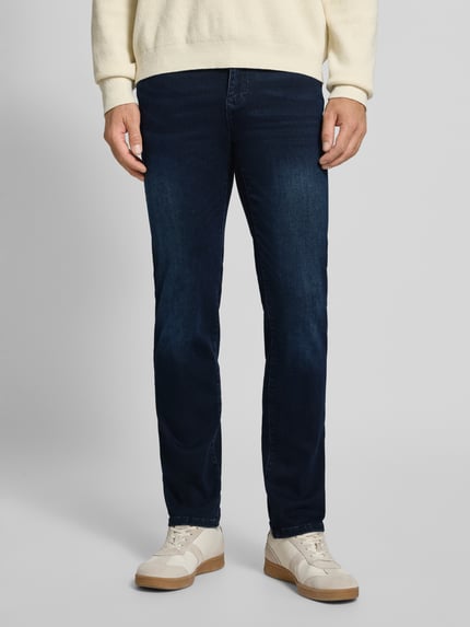 MCNEAL jeansy o kroju slim fit z 5 kieszeni Ciemnoniebieski 4
