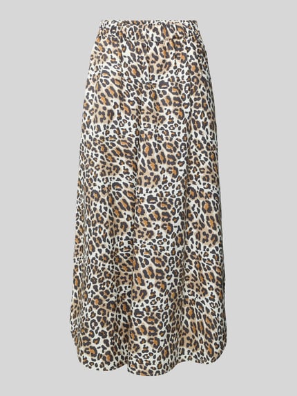 Christian Berg Woman Maxirok met elastische band Zwart - 2