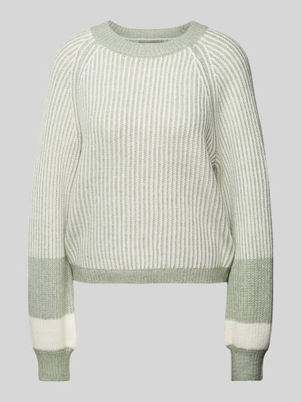 QS Gebreide pullover met ronde hals Wit - 2