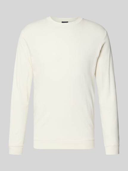 Longsleeve z czystej bawełny o kroju regular fit Model 'Pima' Shop The Look MANNEQUINE