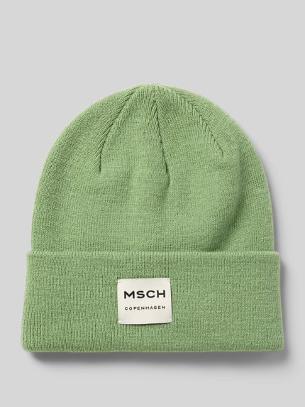 MSCH Copenhagen Beanie van wolmix, model 'Mojo' Lichtgroen - 1