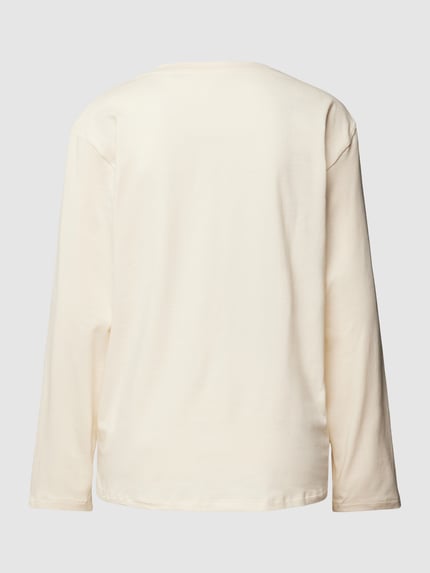 SCHIESSER Pyjama-Oberteil im unifarbenen Design Modell 'Mix+Relax' Beige 3