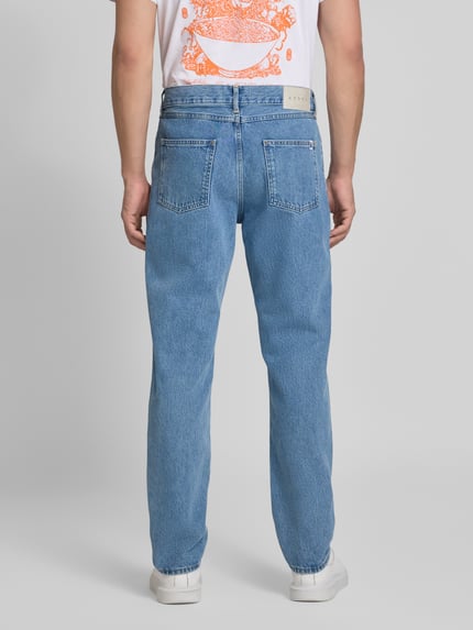 Edwin Straight Leg Jeans im 5-Pocket-Design Modell 'COSMOS' Jeansblau 5
