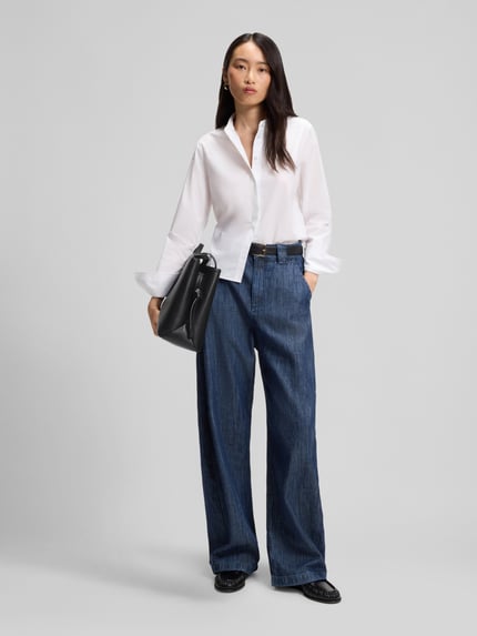 BOSS Shopper aus Kunstleder mit Logo-Prägung Black 1