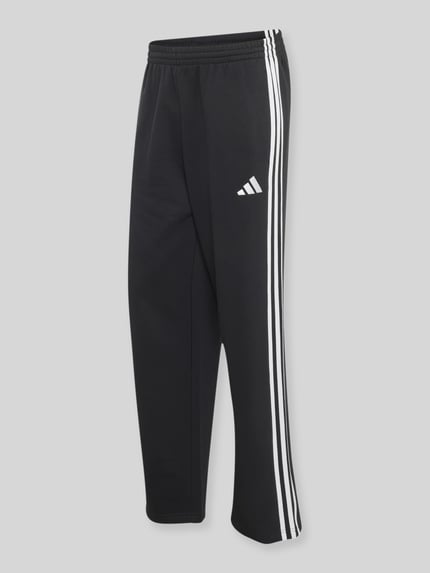 adidas Sportswear Spodnie dresowe o kroju loose fit z detal z logo Czarny 2