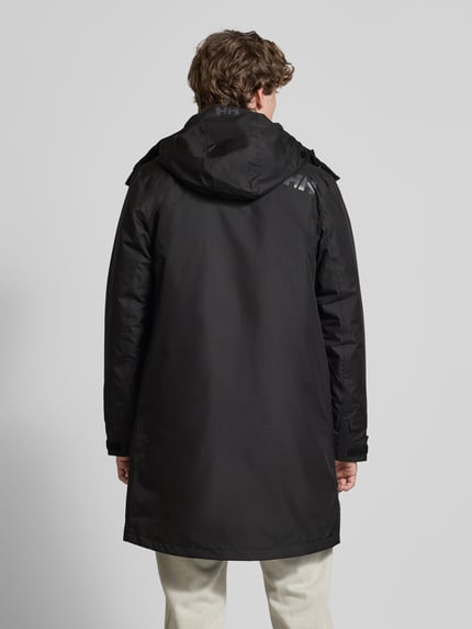 Helly Hansen Parka met labelprint Zwart - 5