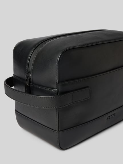 JOOP! COLLECTION Kosmetiktasche aus Rindsnappa mit Trageschlaufe Black 2